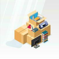 Office Accessories Vector