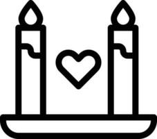 candle vector icon