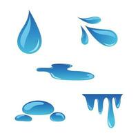 Water drops premium vector illustration