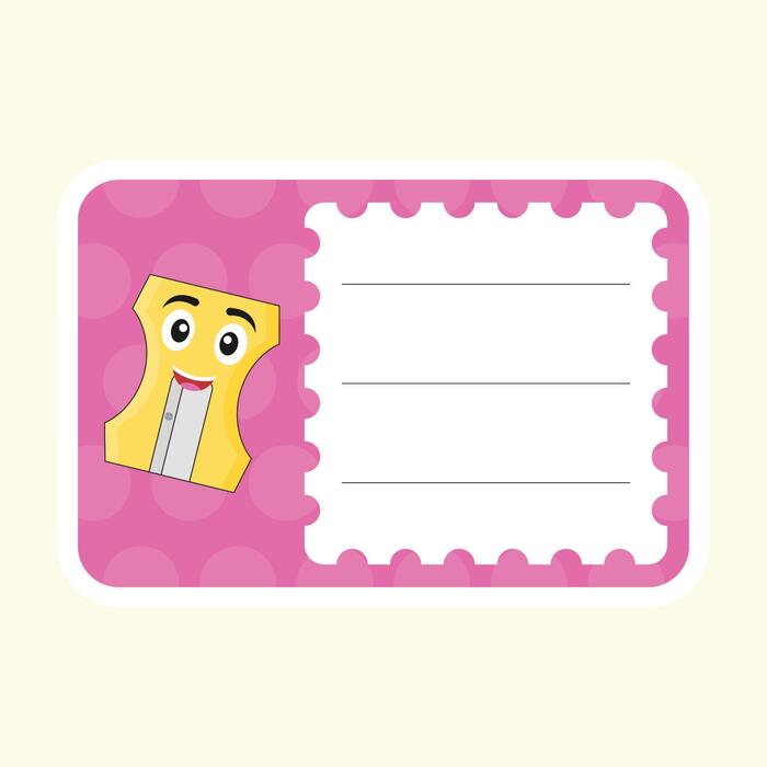 Notebook Label Vector Art, Icons, and Graphics for Free Download