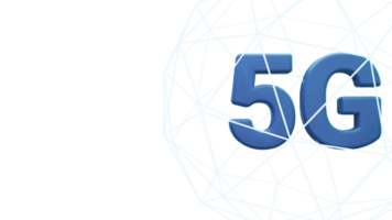 International Worldwide 5G Data Internet In 3D Rendering Against Background. png