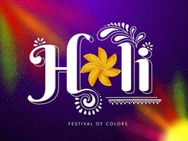 Indian festival of colours, Happy Holi Concept. vector