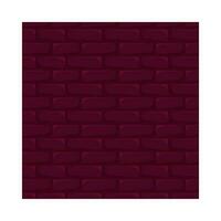 Isolated Wall Element In Magenta Color. vector