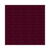 Isolated Wall Element In Magenta Color. vector