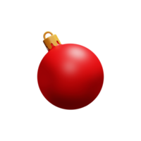 isoliert Weihnachten Flitter 3d machen Symbol. png