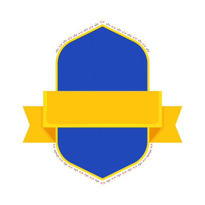 Blue Gold Ribbon Vector Art, Icons, and Graphics for Free Download