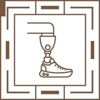 Prosthetics Vector Icon