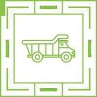 Dump Truck Vector Icon