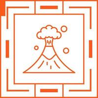 Volcano Vector Icon