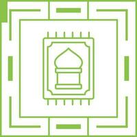 Prayer Rug Vector Icon