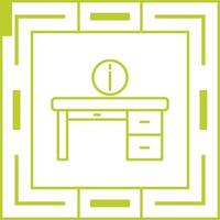 Information Desk Vector Icon