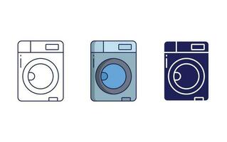 Washing Machine vector icon