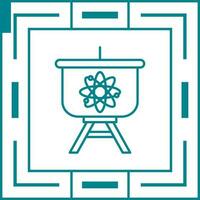 Atom Presentation Vector Icon