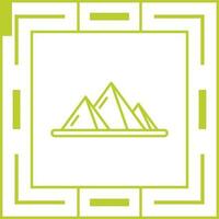 Pyramid Vector Icon