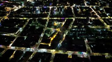 Aerial view firework at Georgetown video