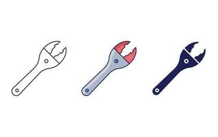 Spud Wrench vector icon