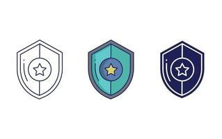 Badge vector icon