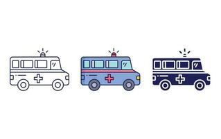 Ambulance vector icon