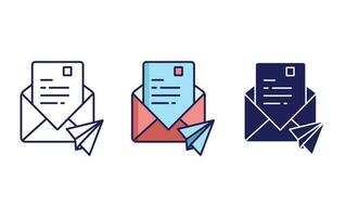 Send mail vector icon