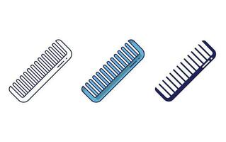 Comb vector icon