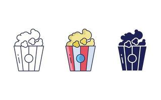 Pop Corn vector icon