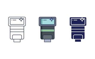 Flash device vector icon