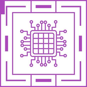 Processor Vector Icon