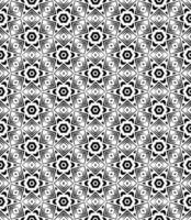 Black and white seamless abstract pattern. Background and backdrop. Grayscale ornamental design. vector