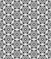 Black and white seamless abstract pattern. Background and backdrop. Grayscale ornamental design. vector