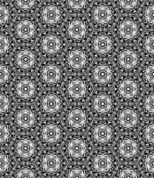 Black and white seamless abstract pattern. Background and backdrop. Grayscale ornamental design. vector