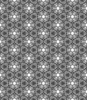 Black and white seamless abstract pattern. Background and backdrop. Grayscale ornamental design. vector