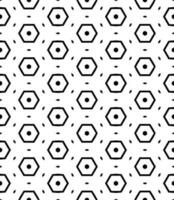 Black and white seamless abstract pattern. Background and backdrop. Grayscale ornamental design. vector