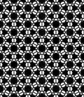 Black and white seamless abstract pattern. Background and backdrop. Grayscale ornamental design. vector