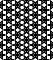 Black and white seamless abstract pattern. Background and backdrop. Grayscale ornamental design. vector