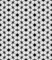 Black and white seamless abstract pattern. Background and backdrop. Grayscale ornamental design. vector