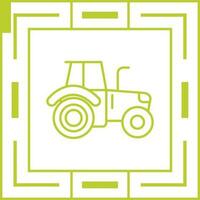 icono de vector de tractor