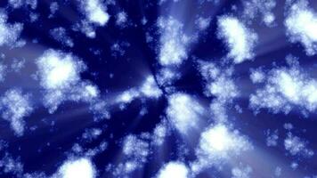 Ray turbulence fractal background video