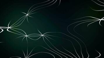 Neuron texture motion in spot light animation background video