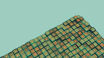 3d background abstract. Satisfying abstract animation.  Motion geometric cubes. 4k seamless looped video. video