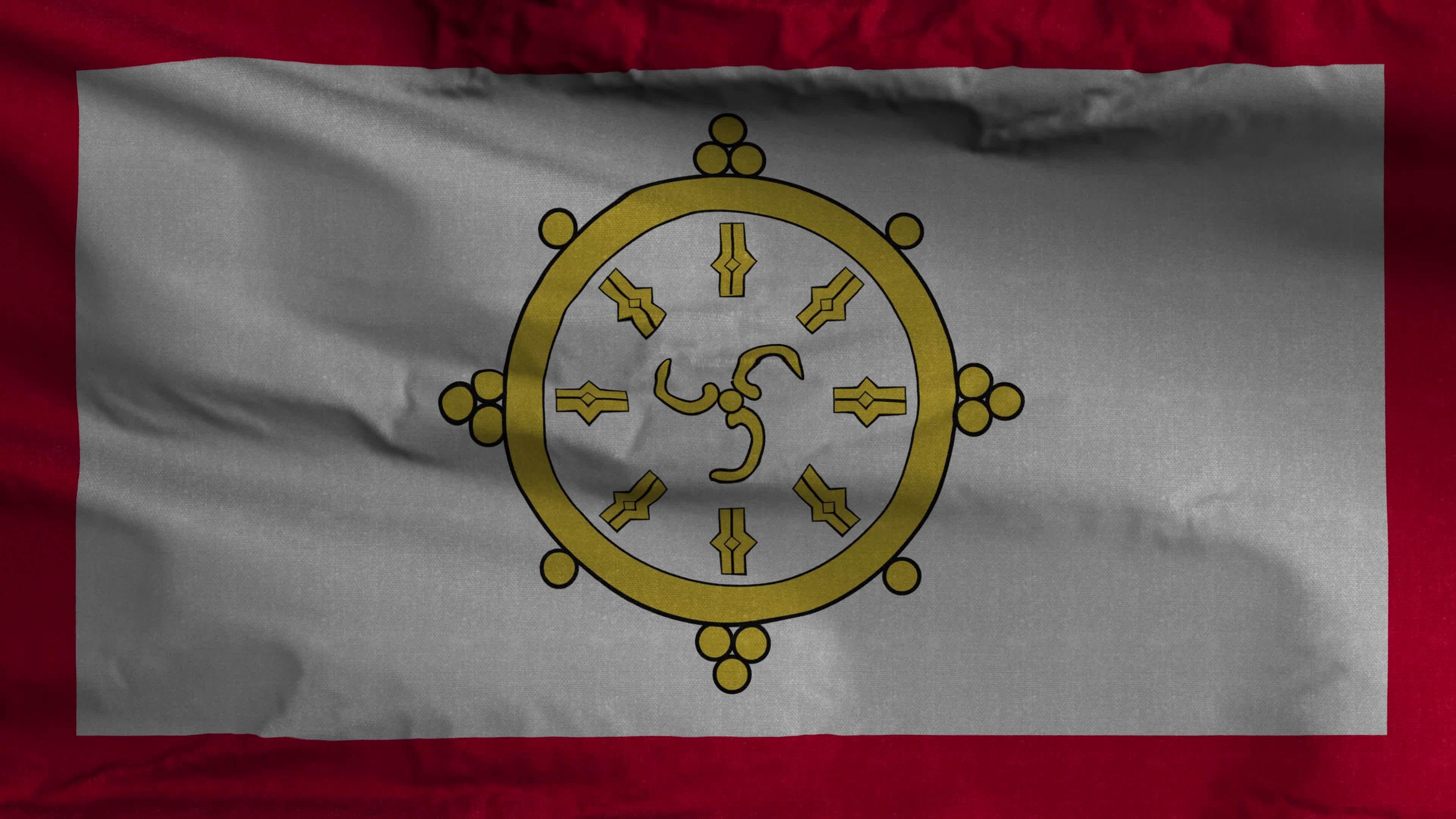 Sikkim Flag Loop Background 4K 23231244 Stock Video at Vecteezy