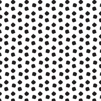 Random Dotted Pattern, Isolated Background. vector