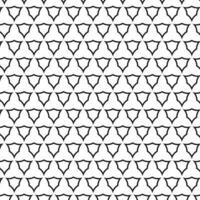 Triangle Shapes Pattern, Isolated Background. vector