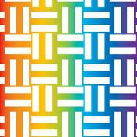 Horizontal And Vertical Line Pattern, Isolated Background. vector