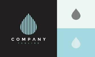 water lined logo vector