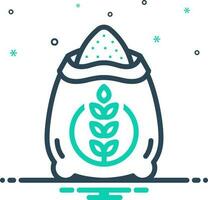 mix icon for grain vector