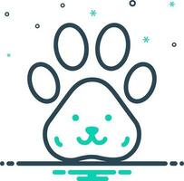 mix icon for pets vector