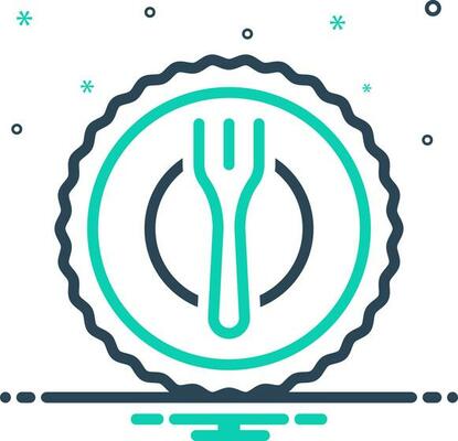 mix icon for plate
