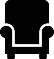 sillón ilustración vectorial sobre un fondo. símbolos de calidad premium. iconos vectoriales para concepto y diseño gráfico. vector