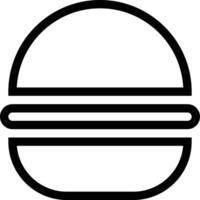 ilustración de vector de hamburguesa en un fondo. símbolos de calidad premium. iconos vectoriales para concepto y diseño gráfico.