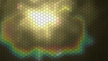 Hex grid animation abstract background video
